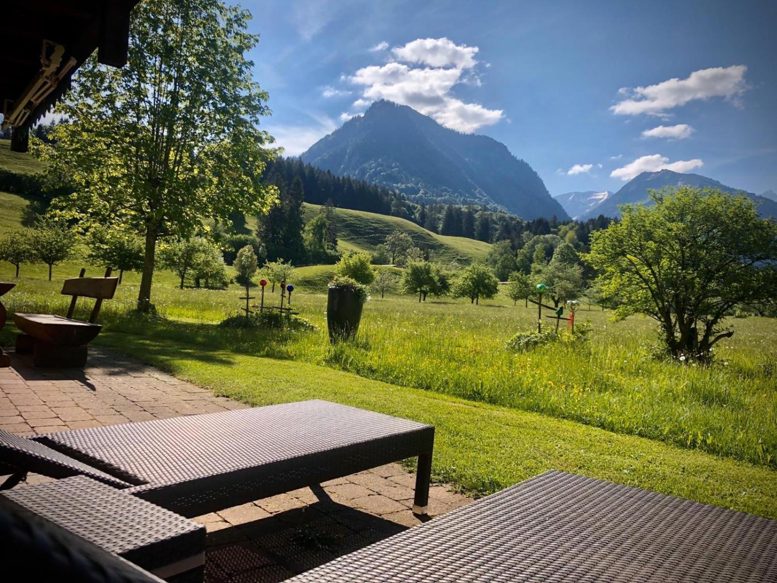 Landhaus Berktold Oberstdorf Extérieur photo
